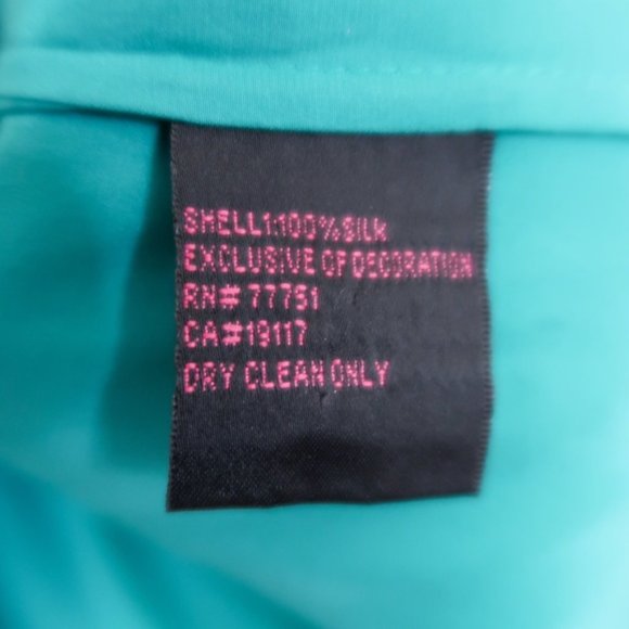 New vintage Betsey Johnson 90's Y2K 100% silk babydoll pin-up slip dress - Picture 8 of 8